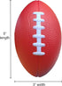 3 Pack of Mini Foam Footballs for Kids - Tiny Football 4.75" in Length - Little Toy Football