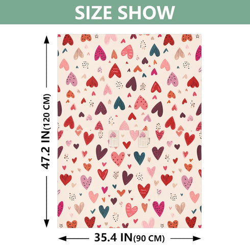 Mazeann Love Hearts Floral Car Seat Cover Baby Breathable Soft Infant Carseat Covers Canopies Babies Carrier Covers