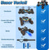 8WD 6-12 ADUSRIZ Gesture Sensing Road Stunt Car, Remote Control Cars with LED Light, Music and Spray, Drift RC Car Toys