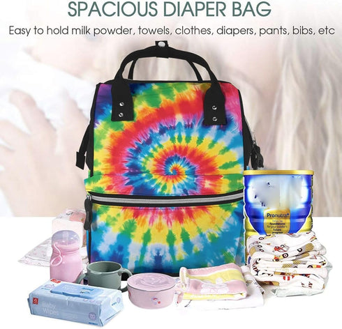 KHIRY Backpack Mummy Backpack Diaper Bag Nappy Baby Bag Cute Rooster Chickens Multifunction Changing Bags for Travel