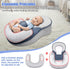 Veayiik Baby Wedge Pillow for Newborn, Adjustable Baby Feeding Support Lounger for Reducing Spit-Up