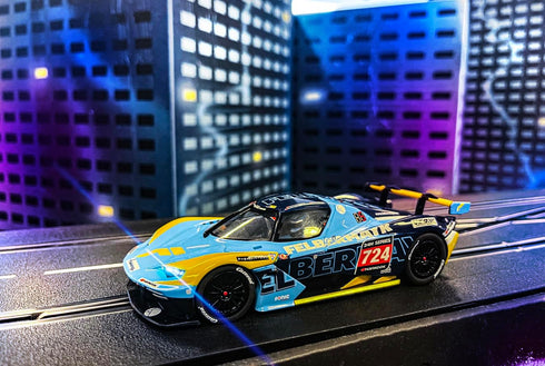 Carrera 27744 KTM X-Bow GTX Felbermayr No.724 1:32 Scale Analog Slot Car Racing Vehicle for Evolution Tracks