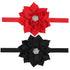 New Girl Baby Headbands (8) (Red + Black)