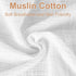 2 Pack 17"x 33"- White Muslin Changing Pad Cover for Baby Girl & Boys- Neutral Breathable Soft Diaper Changing Pad