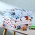 VitalCozy 4 Set 52 28 8 Inches Pcs Construction Truck Crib Sheet Baby Sheet Newborn Bedding Nursery Crib Sheets