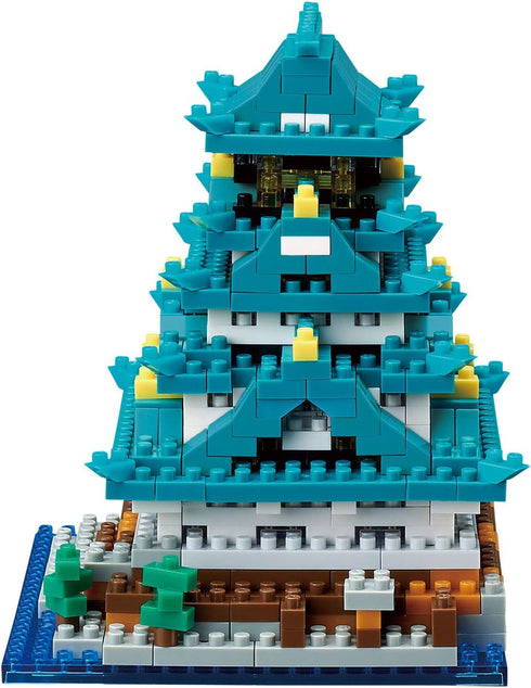 nanoblock Osaka Castle Building Kit - World Famous Buildings Series