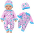 5 Sets 14-18 Inch 16 Inch UNICORN ELEMENT Baby Doll Clothes for Dolls, Baby Doll Pjs Clothes Outfits and Accessories