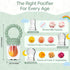 1 3 O'doe Baby Food Pacifier with Feeder & Nipples | BPA-Free, Food-Grade Silicone | Teething Toy & Weaning Nibbler