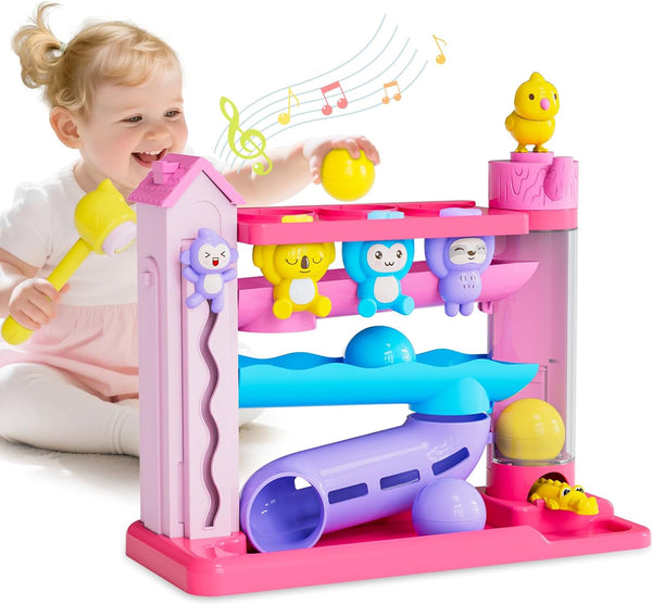 Toddler Musical Toys for 1+ Years Old Girls,Fine Motor Skills Developmental Baby