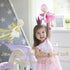 June Garden 12" Enchanted Garden Fairy Doll Elida, Plush Soft Doll Girl Gift - Pink Outfit and Wings
