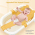 0-12 Colorlife Baby Bath Seat Support Net Infant Bathing Seat Support Mat, Adjustable Comfortable Non-Slip Five-Pointed