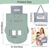 Muslin Shopping Cart Cover for Baby Soft & Breathable High Chair Covers for Restaurant Seat Grocery Cart Cover