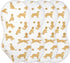 2 Pack vvfelixl Muslin Burp Cloths Golden Retriever Dogs Baby Washcloths for Baby Girl Boys