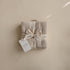 100% 23.5" 23.5" 3-Pack mushie Muslin Baby Cloths | Organic Cotton | x (Fog)