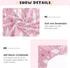KICPOAY 52 28 Airplanes Clouds Star Pink Fitted Crib Sheets Stretchy Portable Playard Sheets for Baby Toddler