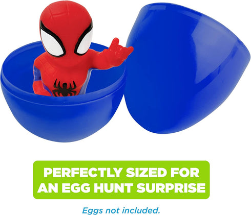 Spidey & His Amazing Friends 5 Piece Finger Puppet Set - Educational, Bath, Party Favors, Floating Pool Toys