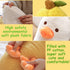 Banana Duck Plush Toy 35.5'', Cute Big Banana Stuffed Animal, Duck Plushie Long Pillow, Funny Hugging Cushion Gifts for