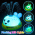 1-3, 1 2 3 Baby Bath Toys, Light Up Whale Sprinkler Bath Toys for Kids Ages Pool Water Toys for Toddlers Bathtub