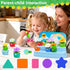 1-2 1 2 3 4 Montessori Toys for year old, Toddlers Outdoor & Indoor Gardening Toys with Watering Can, Shovel, Rake