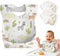 Lictin Disposable Baby Bibs, Individually Packaged, Hygienic and Convenient for Toddler, Baby