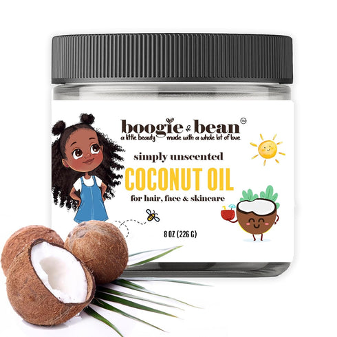 Coconut Oil for Baby, Hair and Skin, Unscented Natural NON GMO Kosher Baby Oil, Coconut Oil for Kids and Infants