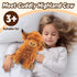 Bsanker Highland Cow Stuffed Animal Toy, Cute Realistic Highland Cow Plush Toy Fluffy Farm Highland Cow Plushies Decor