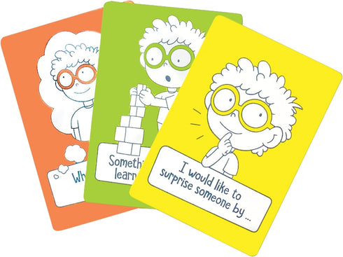 Let's Talk Conversation Cards - Engaging Family Game for Kids, Boost Confidence & Emotional Intelligence