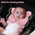 KAKIBLIN Baby Travel Pillow, Upgraded Baby Neck Pillows for Car Seat, Infant Neck Support Pillow for Head