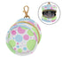 Dots Pattern Round Pacifier Storage Case with Zipper, Portable Pacifier Case for Travel, Diaper Bag & Purse, Pacifier