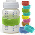 Fadace Personalized Baby Bottle Labels for Daycare Custom Silicone Water Bottle Bands Engraved