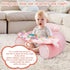 3-36 Baby Donut Sit Me Up Floor Seat for Months, Inflatable Baby Seat with Cover, Activity Chair for Sitting up