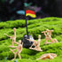 300PCS Army Men Toy Soldiers, 3 Colors Plastic Army Men Action Figures Playset for Boys Birthday Gift