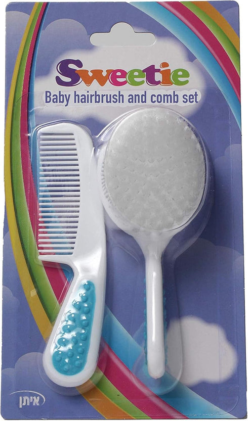 Sweetie Brush and Comb for Baby Blue