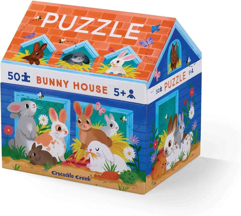 50 Pc House Puzzle/Bunny House