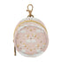 PYBUG Swan Round Pacifier Storage Case, Polyester & TPU Lined with Hook Buckle,