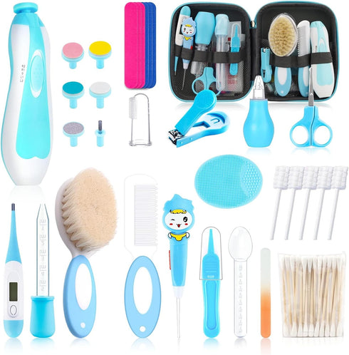 Baby Healthcare and Grooming Kit, 38PCS Upgraded Safety Baby Care Set, Newborn Nursery Health Care Products