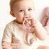 3 Pack SHARE&CARE Easter Day Gifts BPA Free Silicone Baby Teething Rings, Women Gift for Mom, Wife,Her, Toddlers