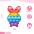 Woplagyreat Easter Bubble Fidget Toys, Kids Girls Boys Cute Bunny Sensory Toy Basket Stuffers Toddler Adult Stress