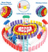 600 Set 6 11 1 Wondertoys PCS Dominoes for Kids Wooden Building Blocks Colors Bulk Dominoes Racing Tile Games