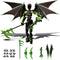 MIGESS (Assembly Completed) T13 Action Figure Set,Dummy 13,Articulated Robot with Demon Wings, Titan
