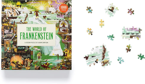 Laurence King 1000 Piece Puzzle - The World of Frankenstein