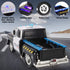 Liberty Imports RC Remote Control Police Pickup Truck Toy Vehicle with Lights and Sirens, 1:16 Rechargeable Cop Car