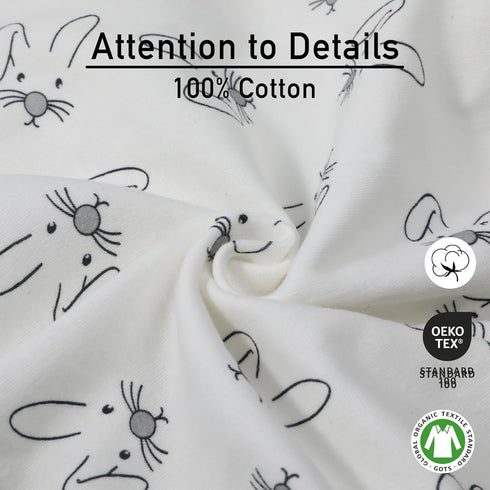 3 Pack 0-3 GLLQUEN BABY Newborn Swaddle - Baby Swaddle Months for Baby Boys and Grils, Adjustable Sleep Sack