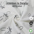 3 Pack 0-3 GLLQUEN BABY Newborn Swaddle - Baby Swaddle Months for Baby Boys and Grils, Adjustable Sleep Sack