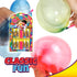 JA-RU Bloonies Magic Plastic Bubbles Variety Pack, Kids Super Elastic Bubble Balloons, Party Favors