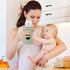 BEAHING 18W Portable Bottle Warmer Quick Heating Baby Bottle Warmer Temperature Adjustable USB Baby Bottle Heater