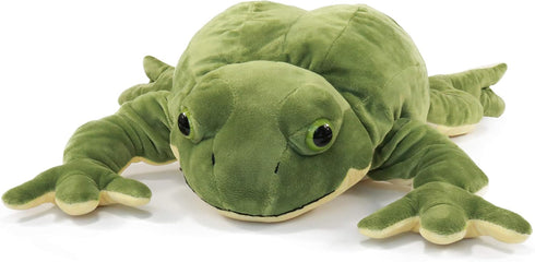 22 Inches Ice King Bear Plush Giant Frog Stuffed Animal Soft Toy, Large, Green