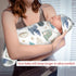 Qwalnely Dragon Swaddle Blanket with Hat for Baby, Swaddling Dragon Theme Baby Stuff