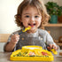 Generic Set-utensils 1-3, construction toddler Utensils- fork and spoon-Kids Spoon and Fork for toddlers