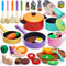 Lonico Pretend Play Kitchen Accessories for Toddlers 3-5, Play Food Sets for